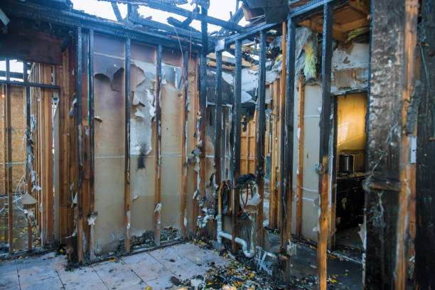 Professional Emergency Fire Cleanup technician working in Clearwater Beach, FL